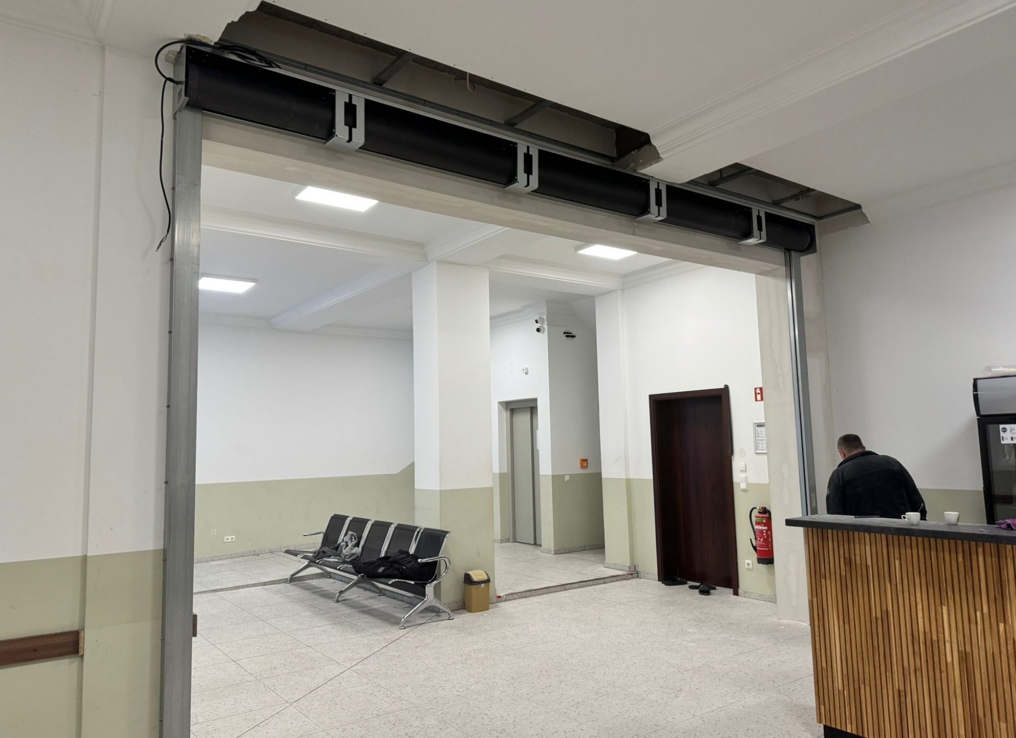 Montage Brandschutztor